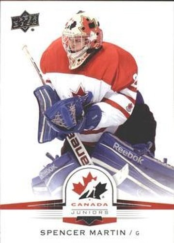 #16 Spencer Martin - Canada - 2014-15 Upper Deck Team Canada Juniors Hockey