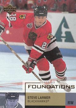 #16 Steve Larmer - Chicago Blackhawks - 2002-03 Upper Deck Foundations Hockey