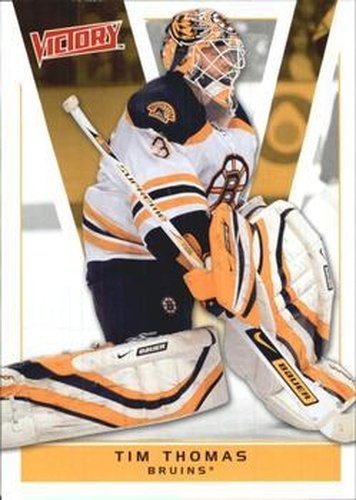 #16 Tim Thomas - Boston Bruins - 2010-11 Upper Deck Victory Hockey