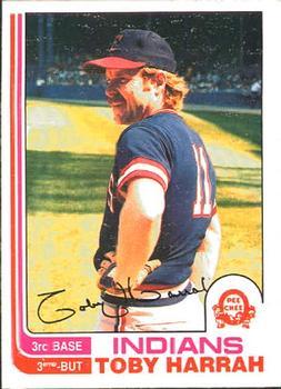 #16 Toby Harrah - Cleveland Indians - 1982 O-Pee-Chee Baseball