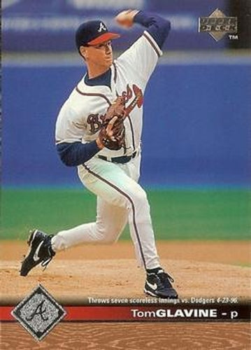 #16 Tom Glavine - Atlanta Braves - 1997 Upper Deck Baseball