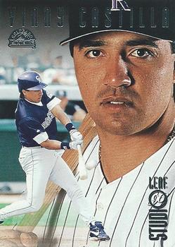 #16 Vinny Castilla - Colorado Rockies - 1996 Studio Baseball