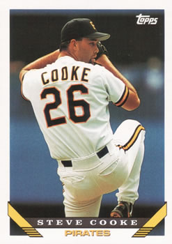 #716 Steve Cooke - Pittsburgh Pirates - 1993 Topps Baseball
