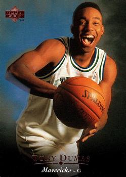 #16 Tony Dumas - Dallas Mavericks - 1995-96 Upper Deck Basketball