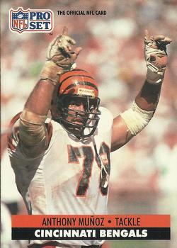#116 Anthony Munoz - Cincinnati Bengals - 1991 Pro Set Football