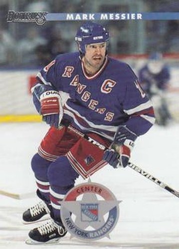 #16 Mark Messier - New York Rangers - 1996-97 Donruss Hockey