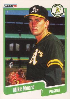 #16 Mike Moore - Oakland Athletics - 1990 Fleer USA Baseball