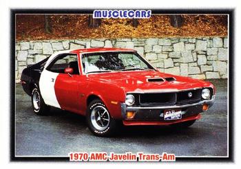 #16 1970 AMC Javelin Trans-Am - 1992 Collect-A-Card Muscle Cars