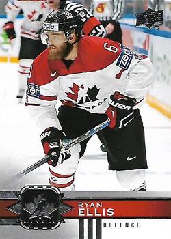 #16 Ryan Ellis - Canada - 2017-18 Upper Deck Canadian Tire Team Canada Hockey