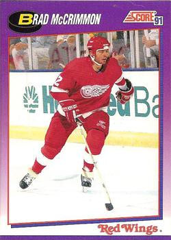 #16 Brad McCrimmon - Detroit Red Wings - 1991-92 Score American Hockey