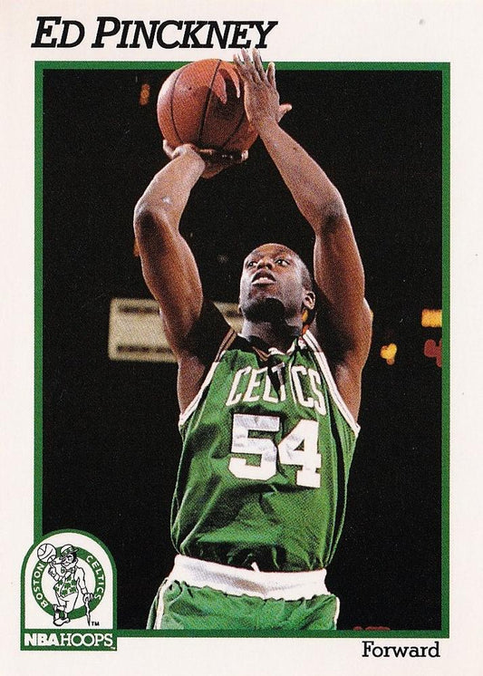 #16 Ed Pinckney - Boston Celtics - 1991-92 Hoops Basketball