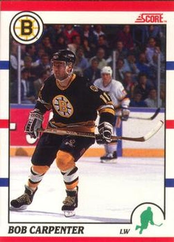 #16 Bob Carpenter - Boston Bruins - 1990-91 Score Canadian Hockey