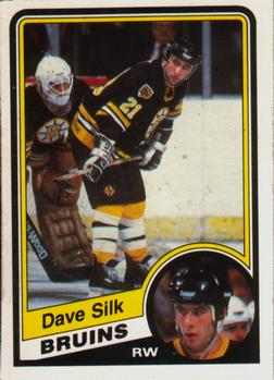 #16 Dave Silk - Boston Bruins - 1984-85 O-Pee-Chee Hockey