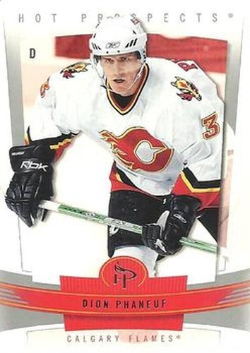 #16 Dion Phaneuf - Calgary Flames - 2006-07 Fleer Hot Prospects Hockey