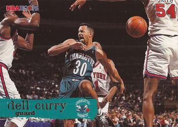 #16 Dell Curry - Charlotte Hornets - 1995-96 Hoops Basketball
