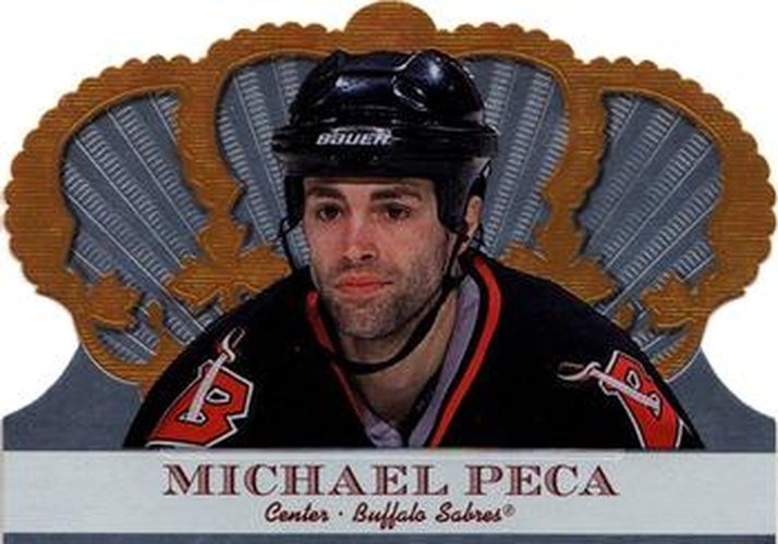 #16 Michael Peca - Buffalo Sabres - 2000-01 Pacific Crown Royale Hockey