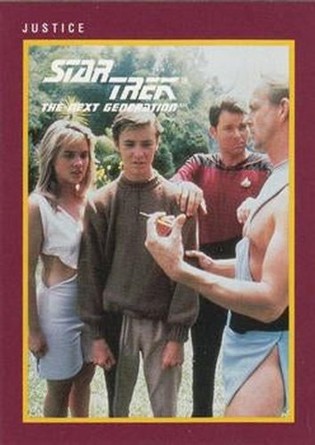 #16 Justice - 1991 Impel Star Trek 25th Anniversary