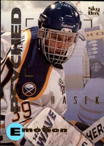#16 Dominik Hasek - Buffalo Sabres - 1995-96 SkyBox E-Motion Hockey