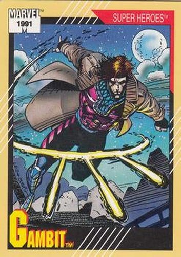 #17 Gambit- 1991 Impel Marvel Universe Series II