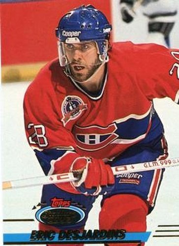 #170 Eric Desjardins - Montreal Canadiens - 1993-94 Stadium Club Hockey