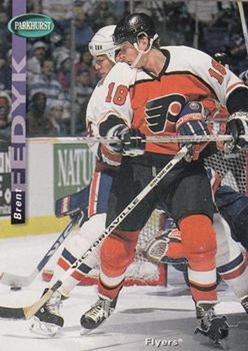 #170 Brent Fedyk - Philadelphia Flyers - 1994-95 Parkhurst Hockey