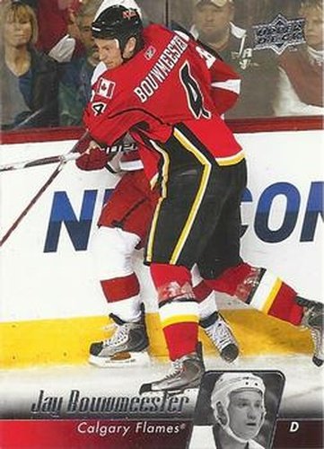 #170 Jay Bouwmeester - Calgary Flames - 2010-11 Upper Deck Hockey