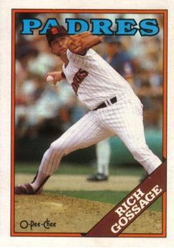 #170 Rich Gossage - San Diego Padres - 1988 O-Pee-Chee Baseball