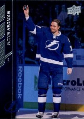 #170 Victor Hedman - Tampa Bay Lightning - 2015-16 Upper Deck Hockey
