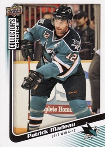 #170 Patrick Marleau - San Jose Sharks - 2009-10 Collector's Choice Hockey