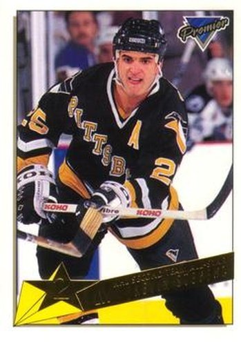 #170 Kevin Stevens - Pittsburgh Penguins - 1993-94 O-Pee-Chee Premier Hockey - Gold
