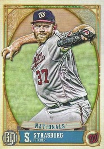 #170 Stephen Strasburg - Washington Nationals - 2021 Topps Gypsy Queen Baseball