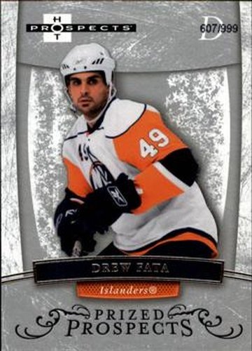#170 Drew Fata - New York Islanders - 2007-08 Fleer Hot Prospects Hockey