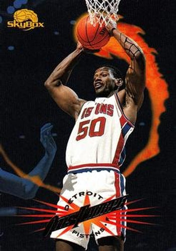 #170 Otis Thorpe - Detroit Pistons - 1995-96 SkyBox Premium Basketball