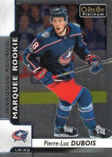 #170 Pierre-Luc Dubois - Columbus Blue Jackets - 2017-18 O-Pee-Chee Platinum Hockey