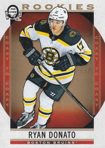 #170 Ryan Donato - Boston Bruins - 2018-19 O-Pee-Chee Coast to Coast Hockey
