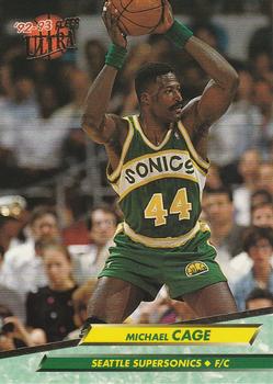 #170 Michael Cage - Seattle SuperSonics - 1992-93 Ultra Basketball