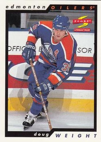 #170 Doug Weight - Edmonton Oilers - 1996-97 Score Hockey