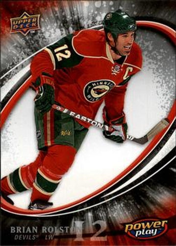 #170 Brian Rolston - New Jersey Devils - 2008-09 Upper Deck Power Play Box Set Hockey