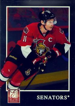 #170 Daniel Alfredsson - Ottawa Senators - 2011-12 Panini Elite Hockey