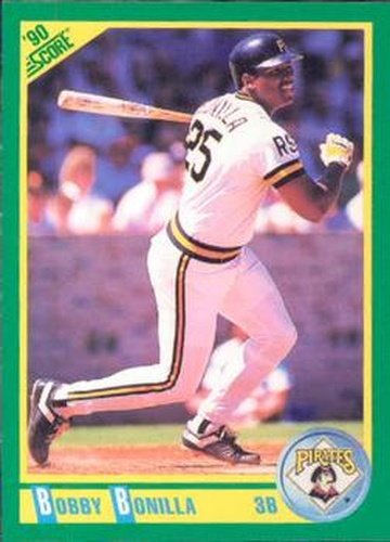 #170 Bobby Bonilla - Pittsburgh Pirates - 1990 Score Baseball