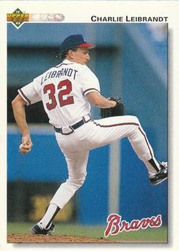 #170 Charlie Leibrandt - Atlanta Braves - 1992 Upper Deck Baseball