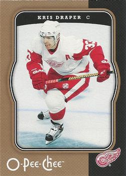#170 Kris Draper - Detroit Red Wings - 2007-08 O-Pee-Chee Hockey