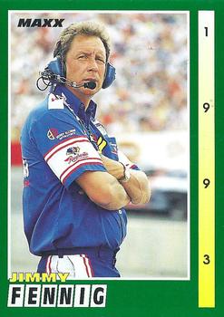 #170 Jimmy Fennig - Bobby Allison Racing - 1993 Maxx Racing