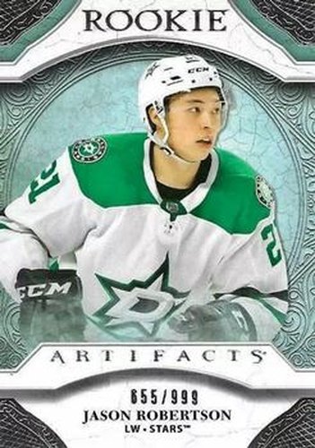 #170 Jason Robertson - Dallas Stars - 2020-21 Upper Deck Artifacts Hockey