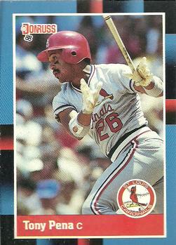 #170 Tony Pena - St. Louis Cardinals - 1988 Donruss Baseball