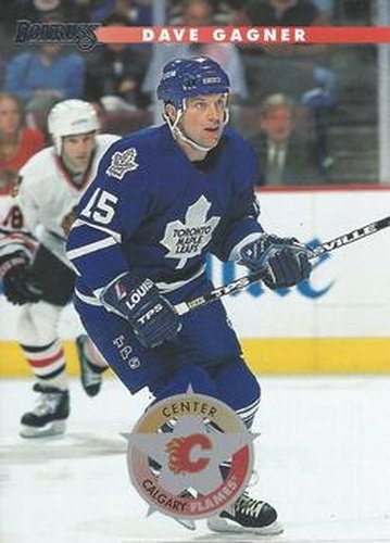 #170 Dave Gagner - Calgary Flames - 1996-97 Donruss Hockey