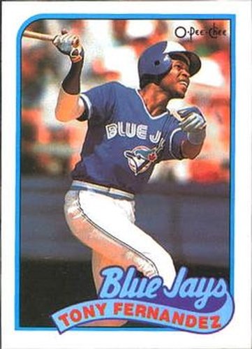 #170 Tony Fernandez - Toronto Blue Jays - 1989 O-Pee-Chee Baseball