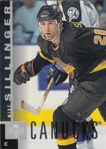 #170 Mike Sillinger - Vancouver Canucks - 1997-98 Upper Deck Hockey