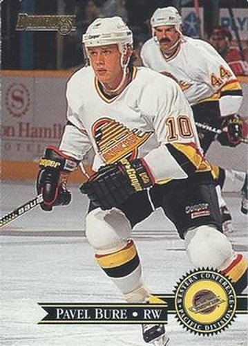#170 Pavel Bure - Vancouver Canucks - 1995-96 Donruss Hockey