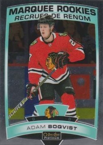 #170 Adam Boqvist - Chicago Blackhawks - 2019-20 O-Pee-Chee Platinum Hockey